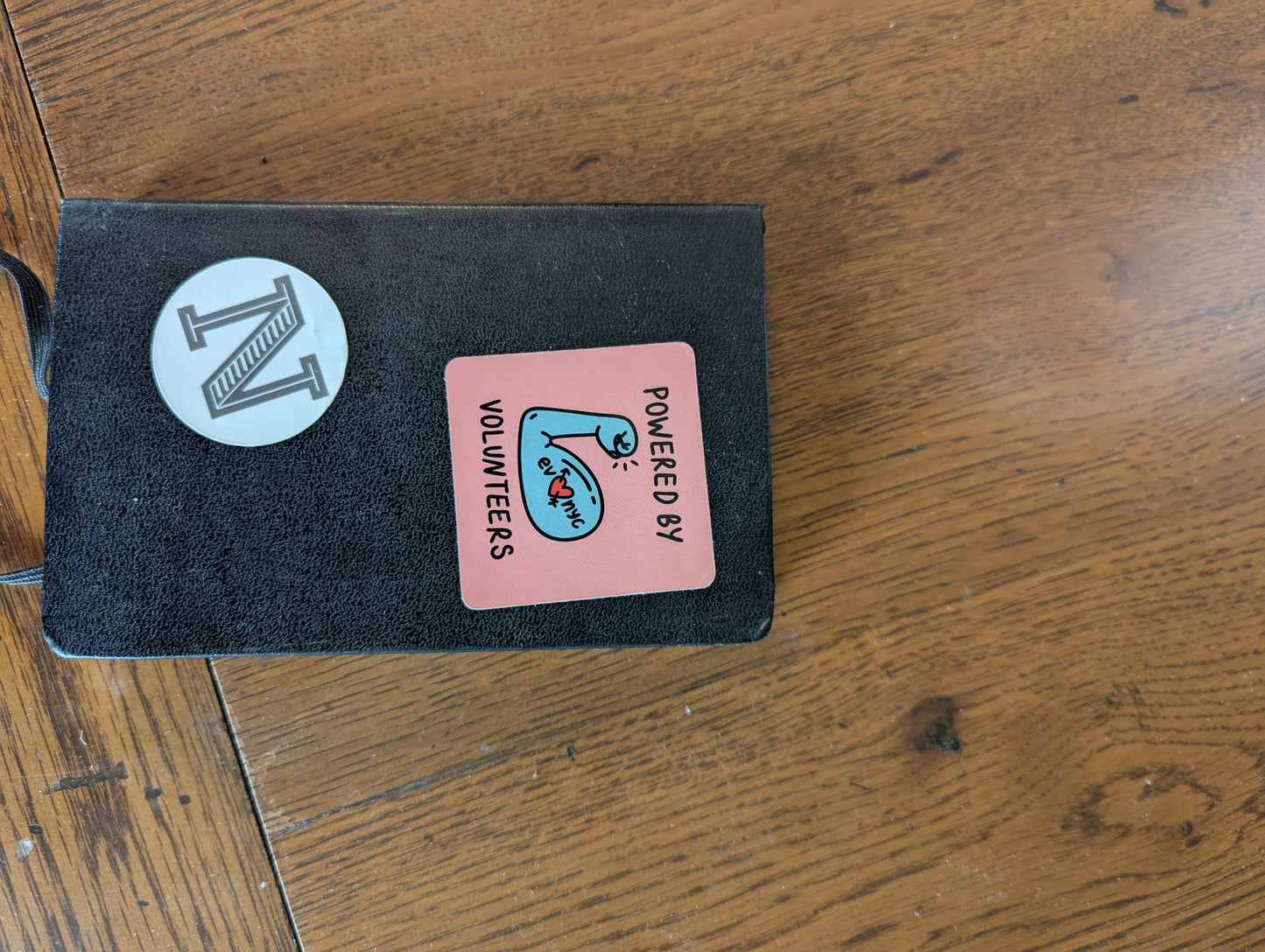 Powered by Volunteers Sticker