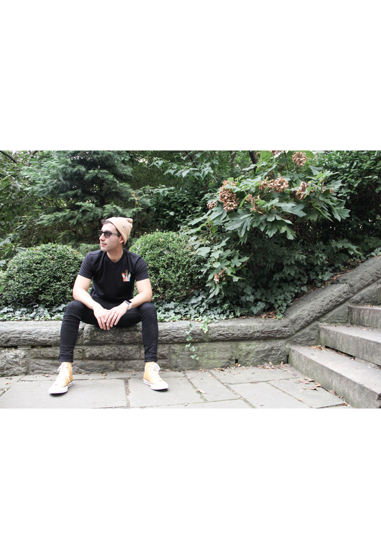 EV Loves NYC Short Sleeve Black T-Shirt